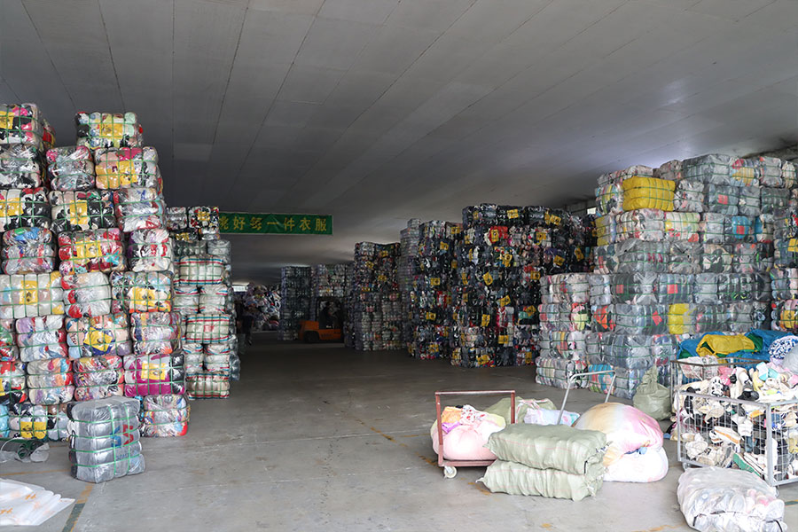 inside of Hissenshoes' warehouse 