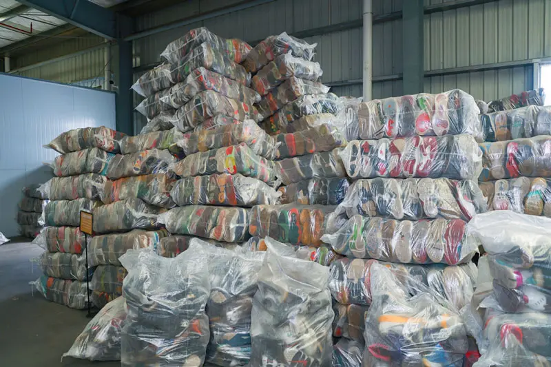 second hand shoes bales