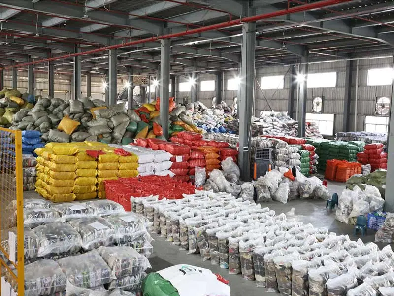 second hand shoes factory